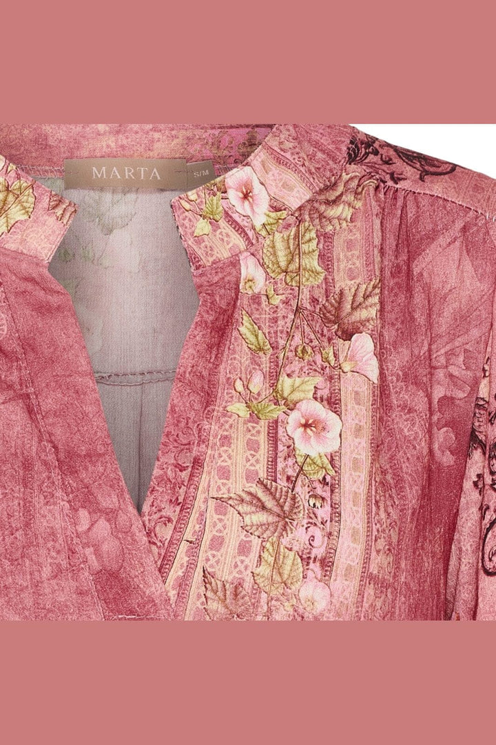 Marta Du Chateau - Mdcgoldie Dress 7474 - Rosa5295Tpg