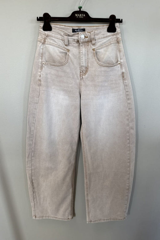 Marta Du Chateau - Mdchelle Jeans MDC236-JP9095 - Mocha Jeans 