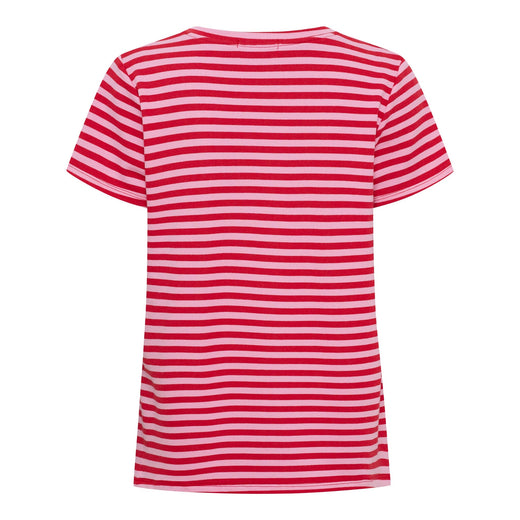 Marta Du Chateau - Mdchertha Tee 84275-1852S - Pink/Red T-shirts 