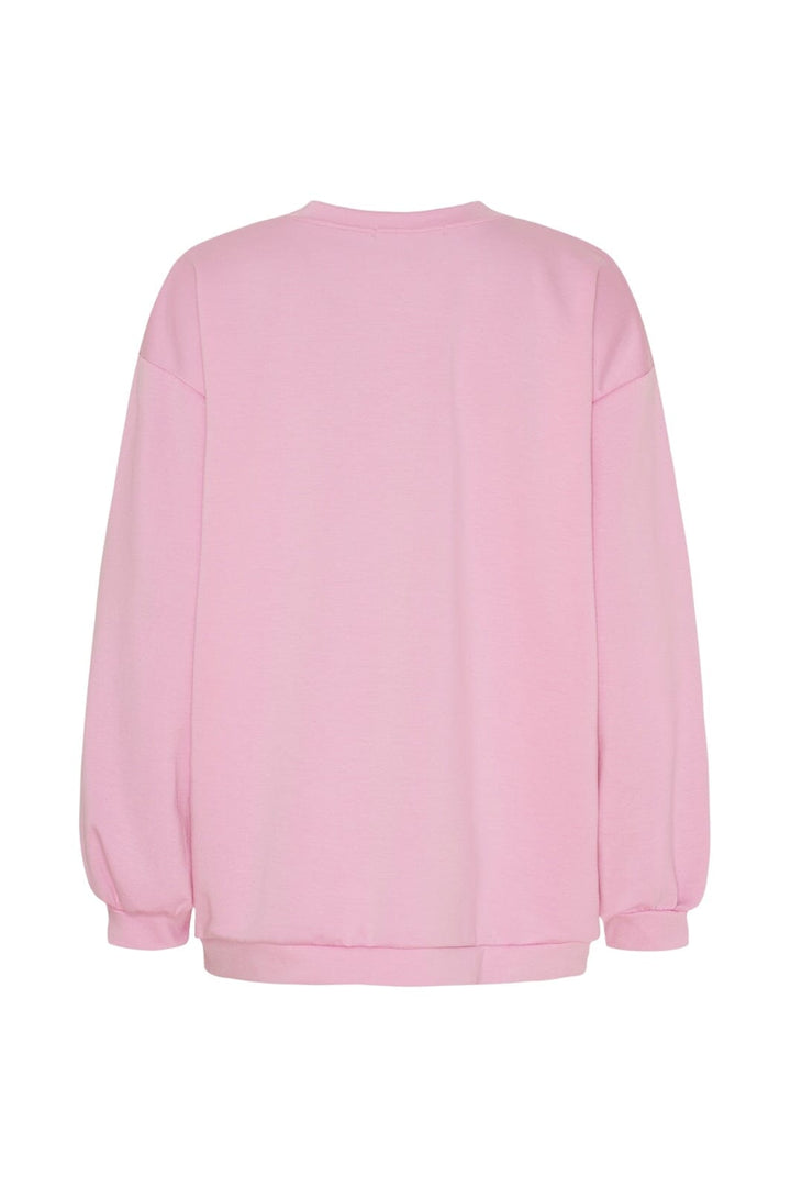 Marta Du Chateau - Mdchibiscus Sweatshirt 22659 - Pink