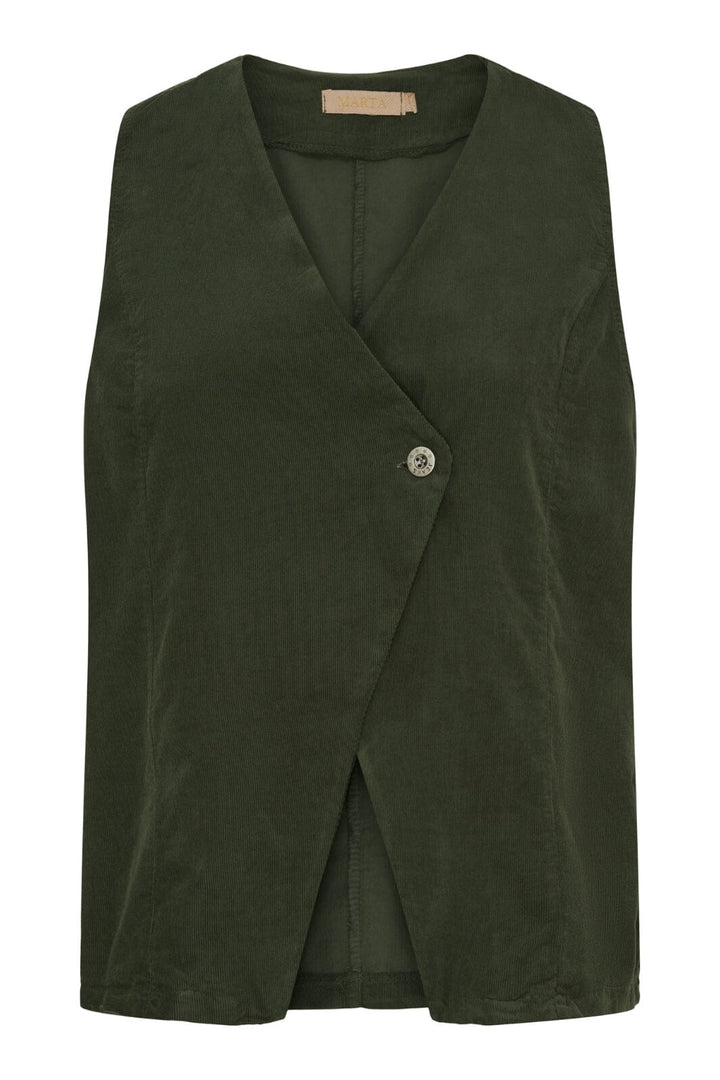Marta Du Chateau - Mdchortense Vest 86188 - Military3089 Veste 