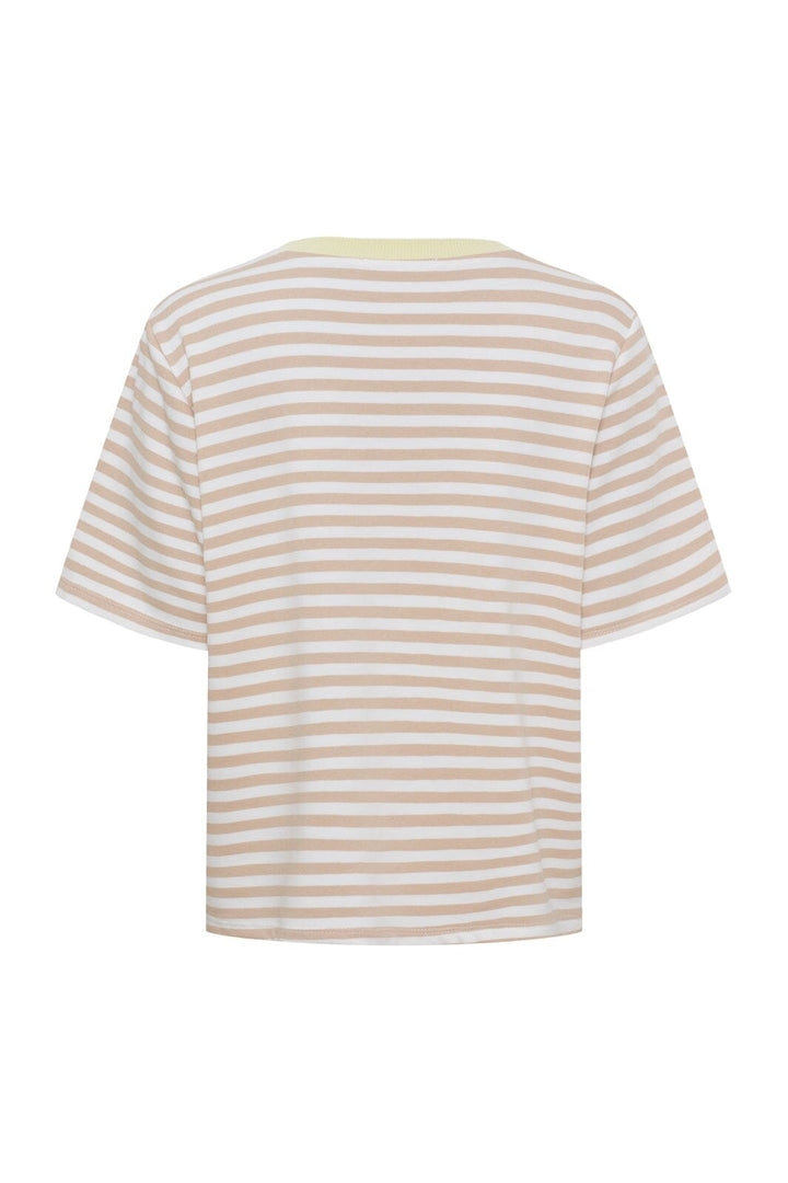 Marta Du Chateau - Mdcjamila Tee 268402 - Beige33/Yellow7
