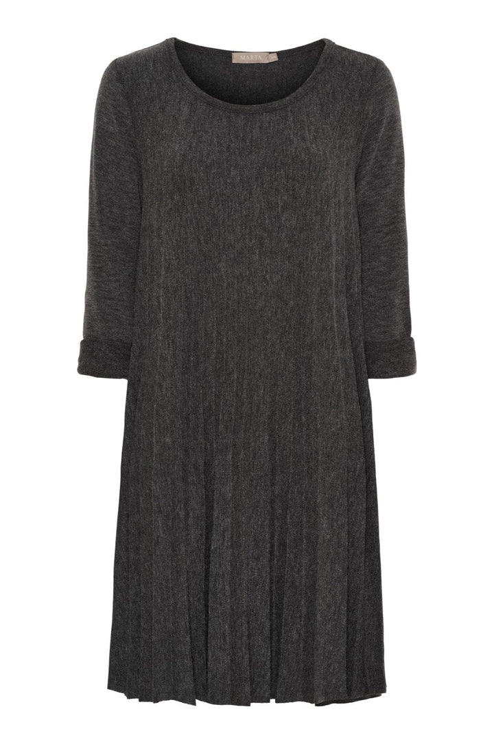 Marta Du Chateau - Mdcjasmin Dress 71653 - Dark Grey Kjoler 