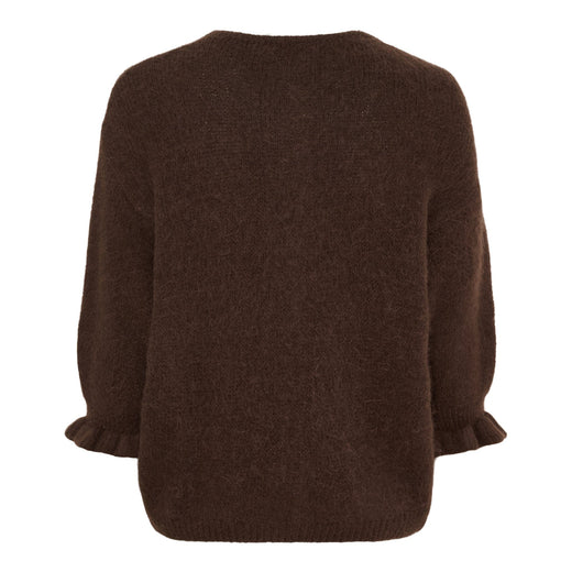 Marta Du Chateau - Mdcjuliana Knit 2413 - Brown2984 Strikbluser 