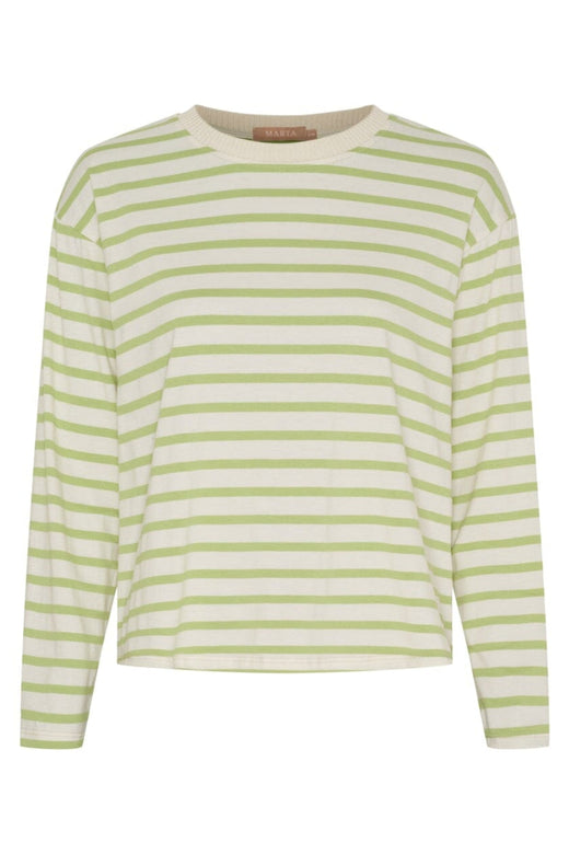 Marta Du Chateau - Mdckara Ls Tee 58709 - Kiwi