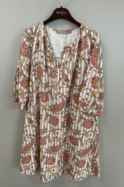 Marta Du Chateau - Mdckianna Dress 8219 - Camel6369Tpk