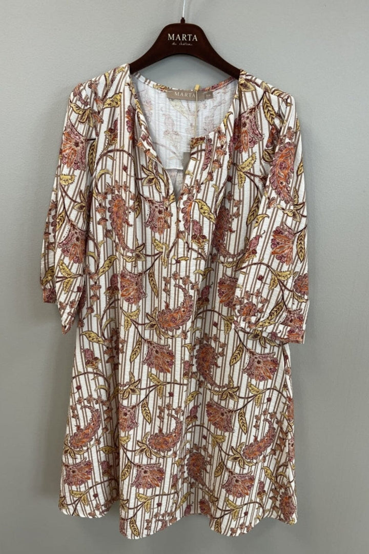 Marta Du Chateau - Mdckianna Dress 8219 - Camel6369Tpk