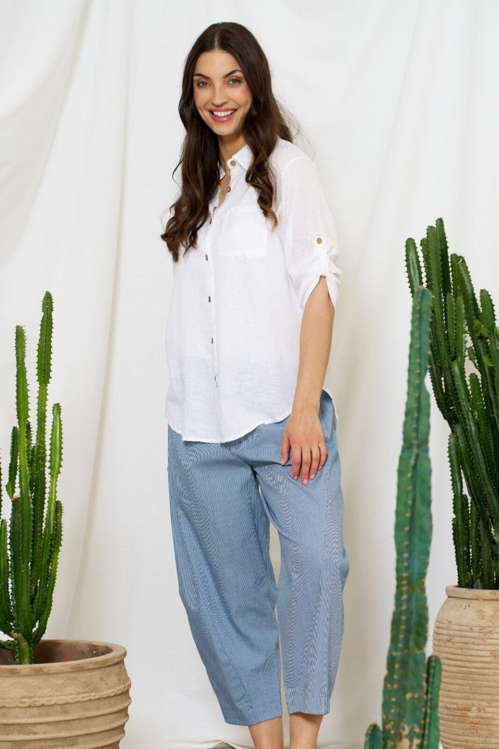 Marta Du Chateau - Mdckiara Shirt 258354 - Optical White Skjorter 