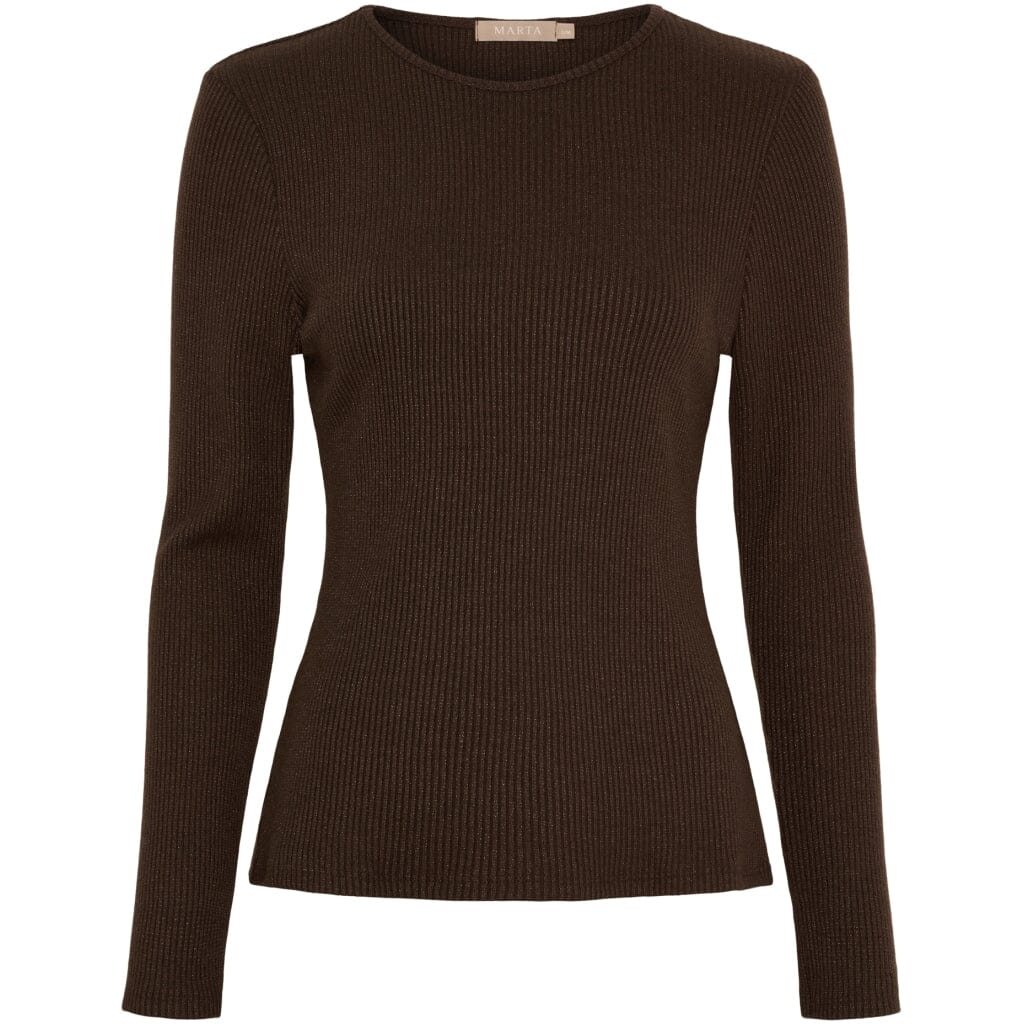 Marta Du Chateau - Mdclunara Ls Tee 38915M - Moro1 Bluser 