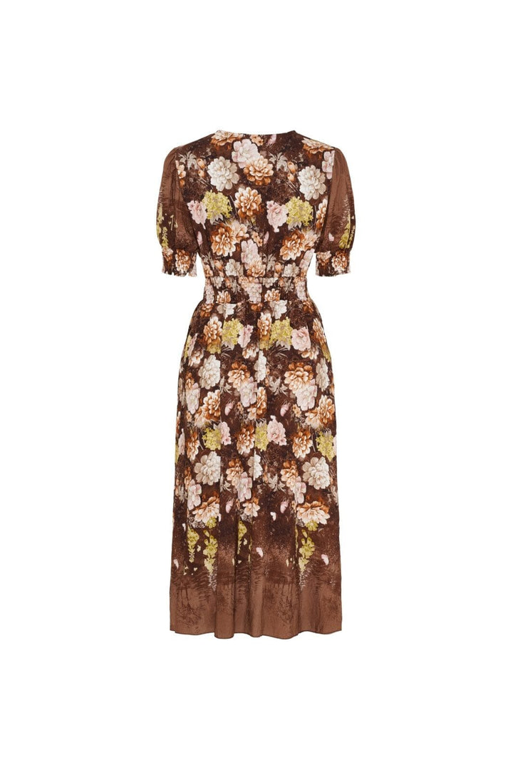 Marta Du Chateau - Mdclydia Dress 25216 - Marrone0460