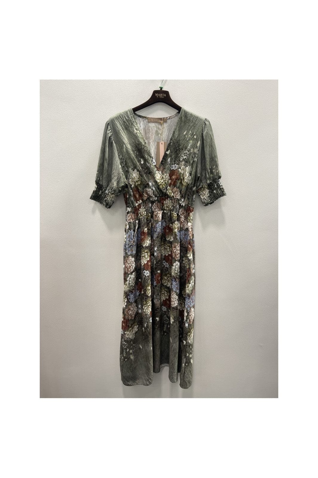 Marta Du Chateau - Mdclydia Dress 25216 - Military 0460