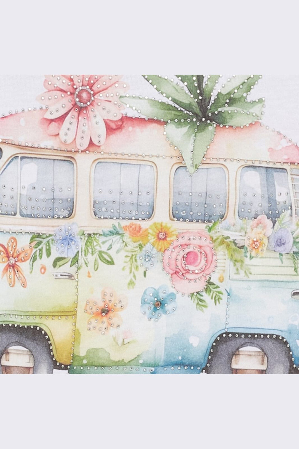 Marta Du Chateau - Mdcmarie T-Shirt 1535 - White Bus