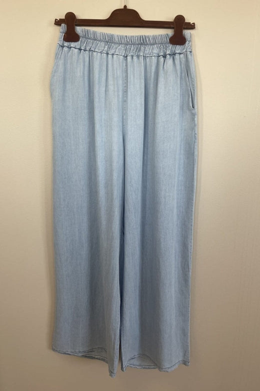 Marta Du Chateau - Mdcmarilyn Pants 8222 - Light Blue