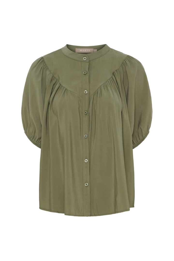 Marta Du Chateau - Mdcmelodie Blouse 58210 - Military79