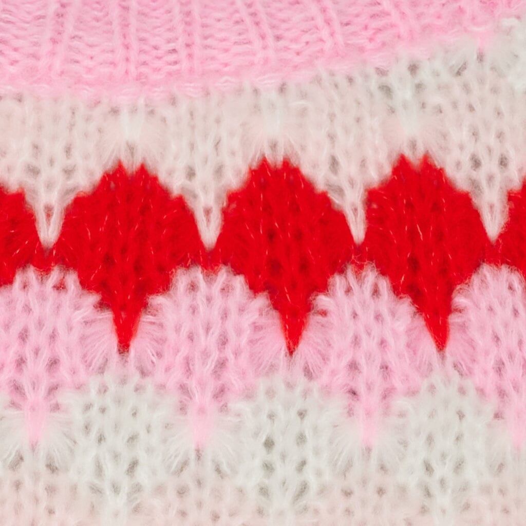 Marta Du Chateau - Mdcmy Knit 9660 - Pink Strikbluser 