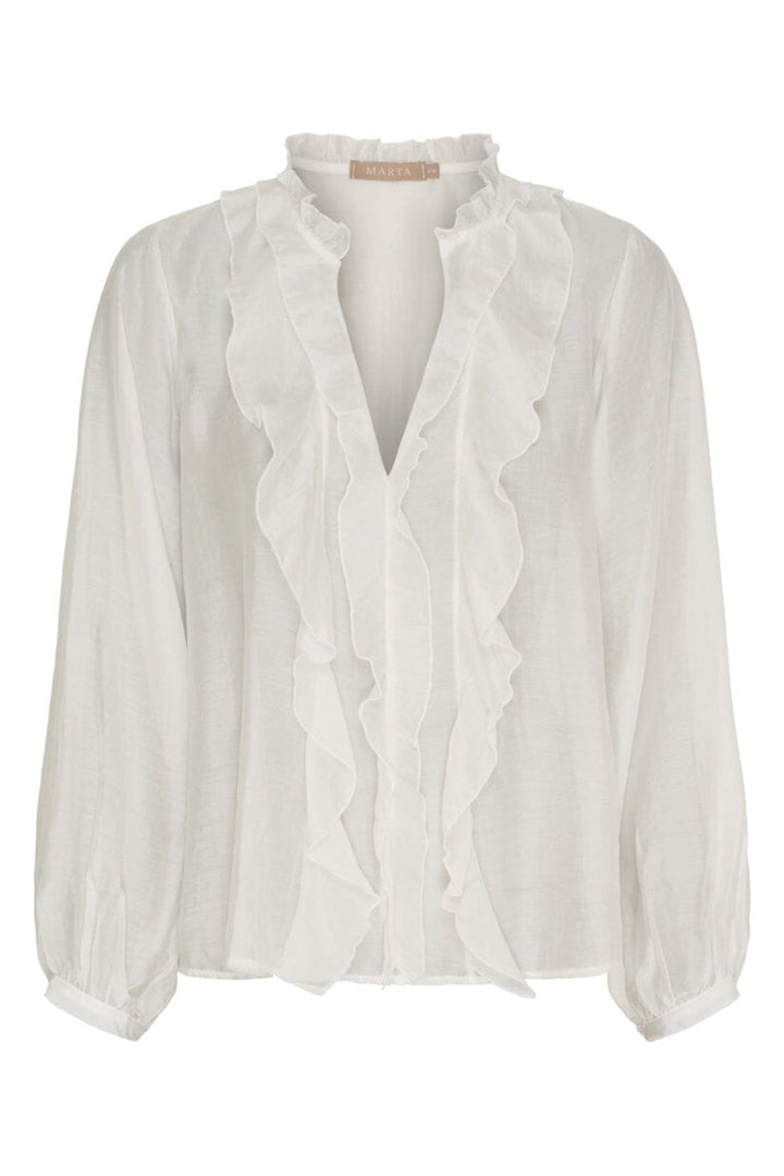 Marta Du Chateau - Mdcnaira Shirt 58221M - White