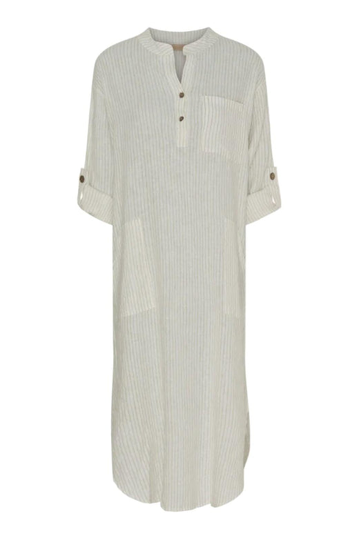 Marta Du Chateau - Mdcness Dress 93911-1 - Panna Beige 1752 Stripe Kjoler 