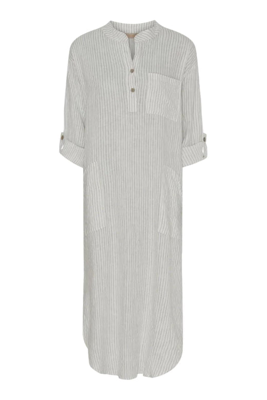 Marta Du Chateau - Mdcness Dress 93911-1 - Panna Grey Stripe Kjoler 