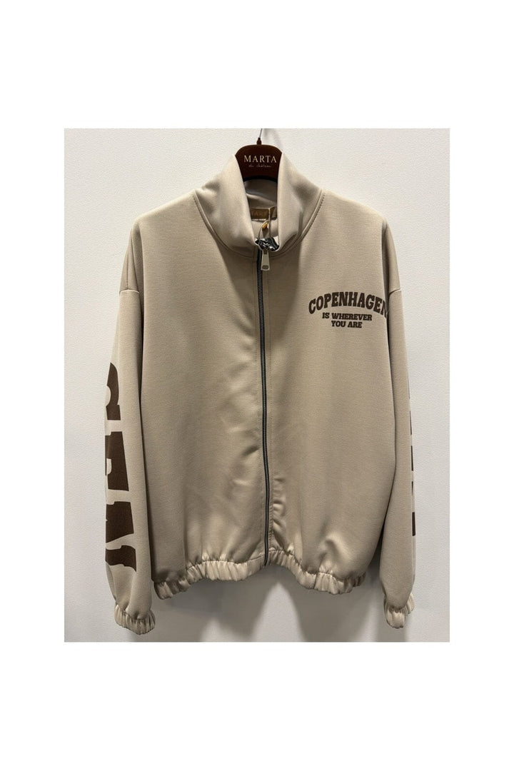 Marta Du Chateau - Mdcnete Cardigan 22669 - Beige/Moro