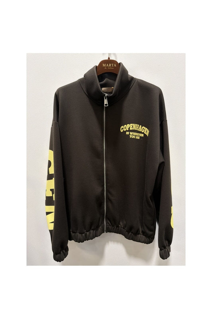 Marta Du Chateau - Mdcnete Cardigan 22669 - Moro/Yellow