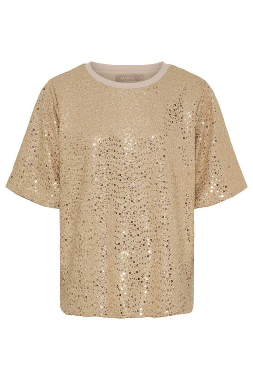 Marta Du Chateau - Mdcnynne Blouse 7693 - Champagne T-shirts 