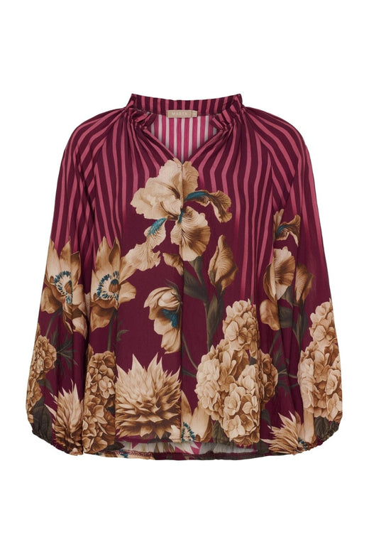 Marta Du Chateau - Mdcoctavia Shirt 003B - Bordeaux6022