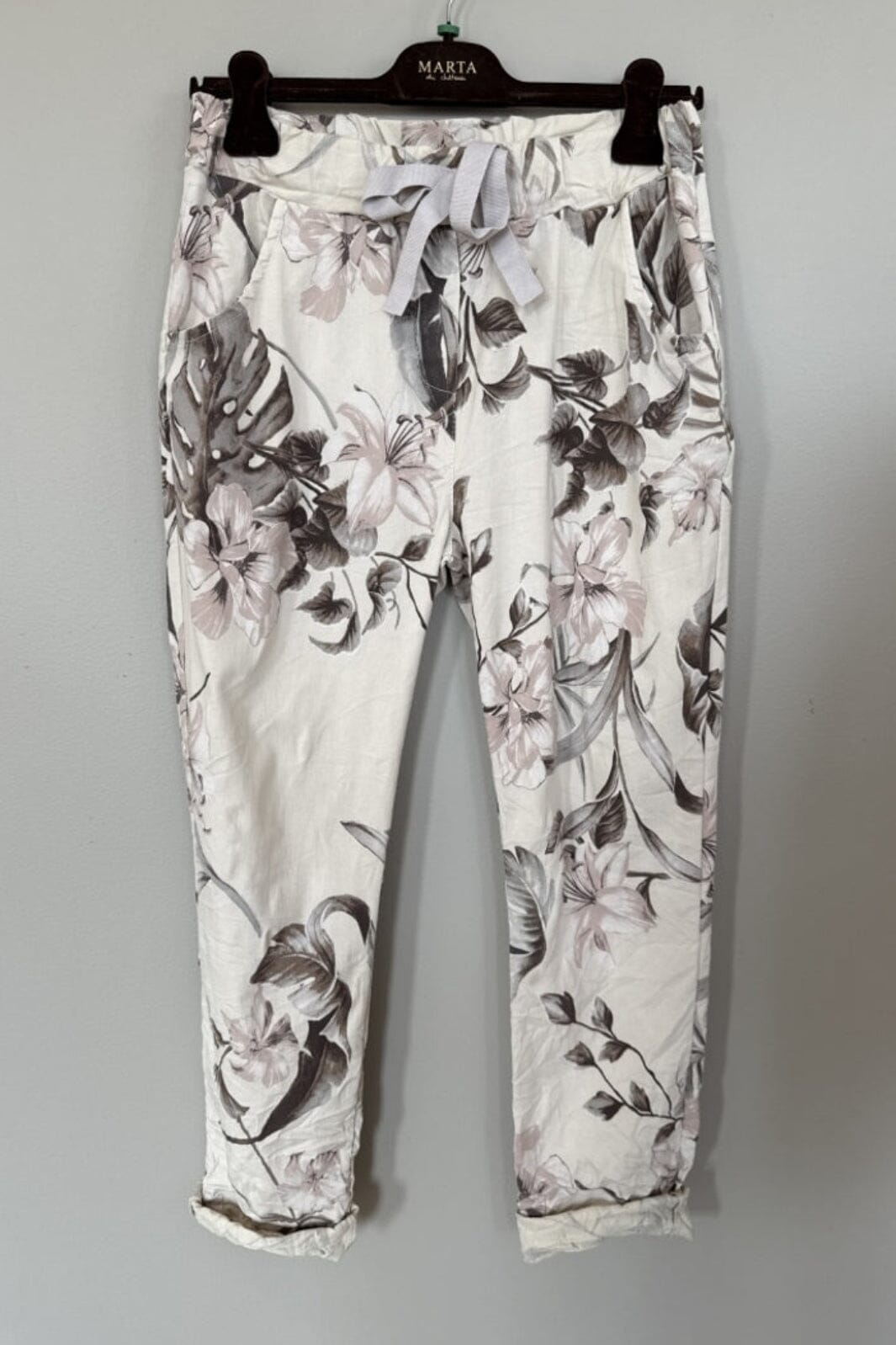 Marta Du Chateau - Mdcrosabel Pants 70020 - Beige