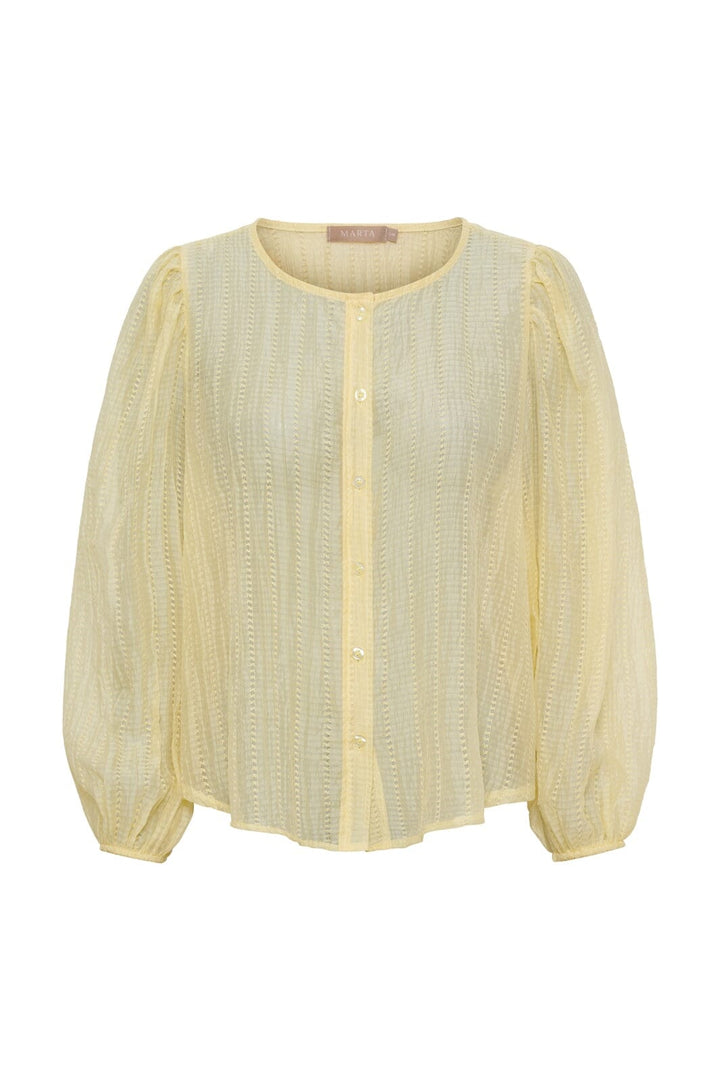 Marta Du Chateau - Mdcroselle Shirt 58136PM - Yellow