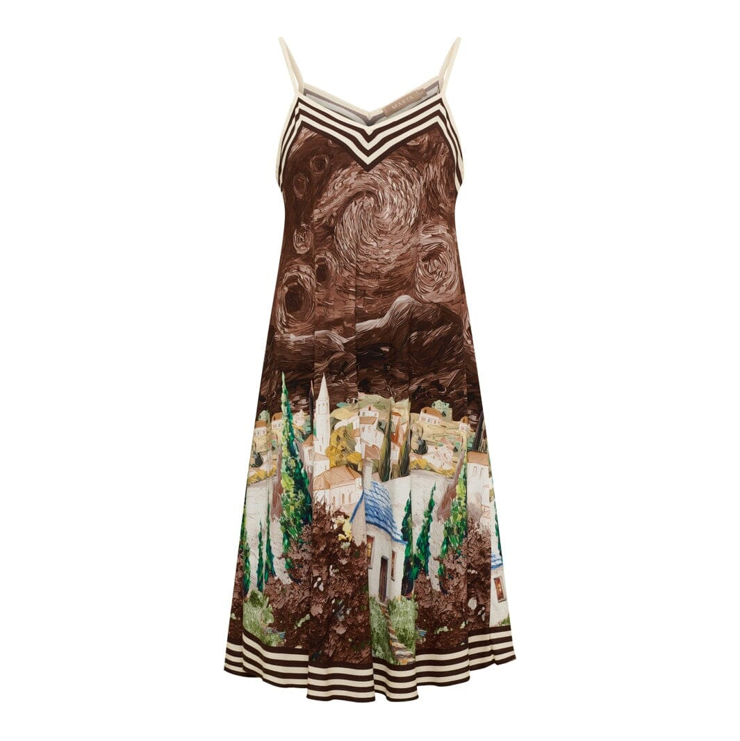 Marta Du Chateau - Mdcruby Dress 26510 - Moro