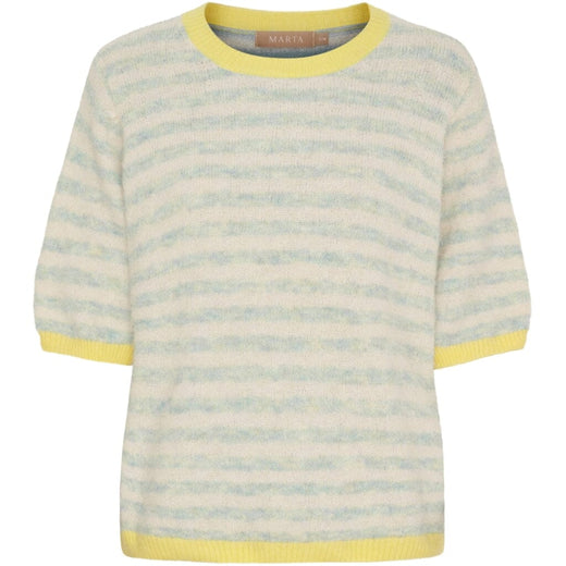 Marta Du Chateau - Mdcruth Knit 8264 - Mint9157 Strikbluser 