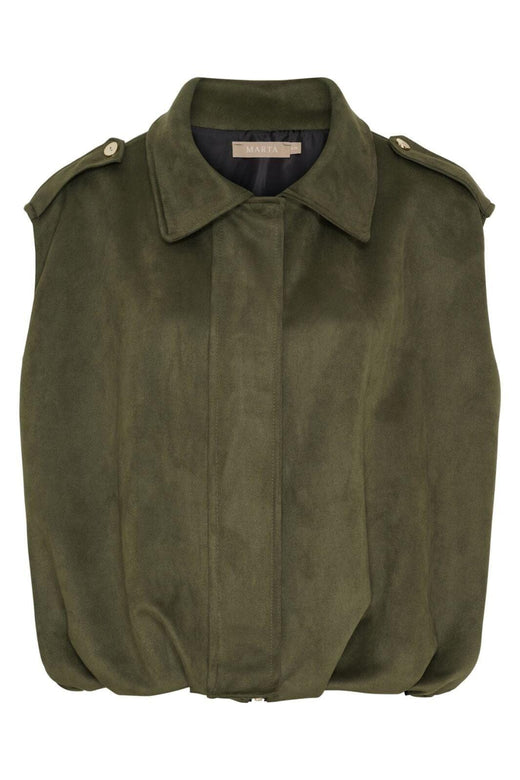 Marta Du Chateau - Mdcsasha Vest 7919 - Military Veste 
