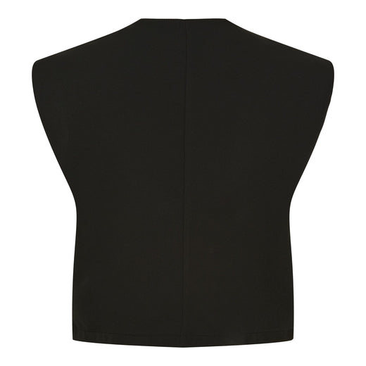 Marta Du Chateau - Mdcsmilla Vest - Black Veste 