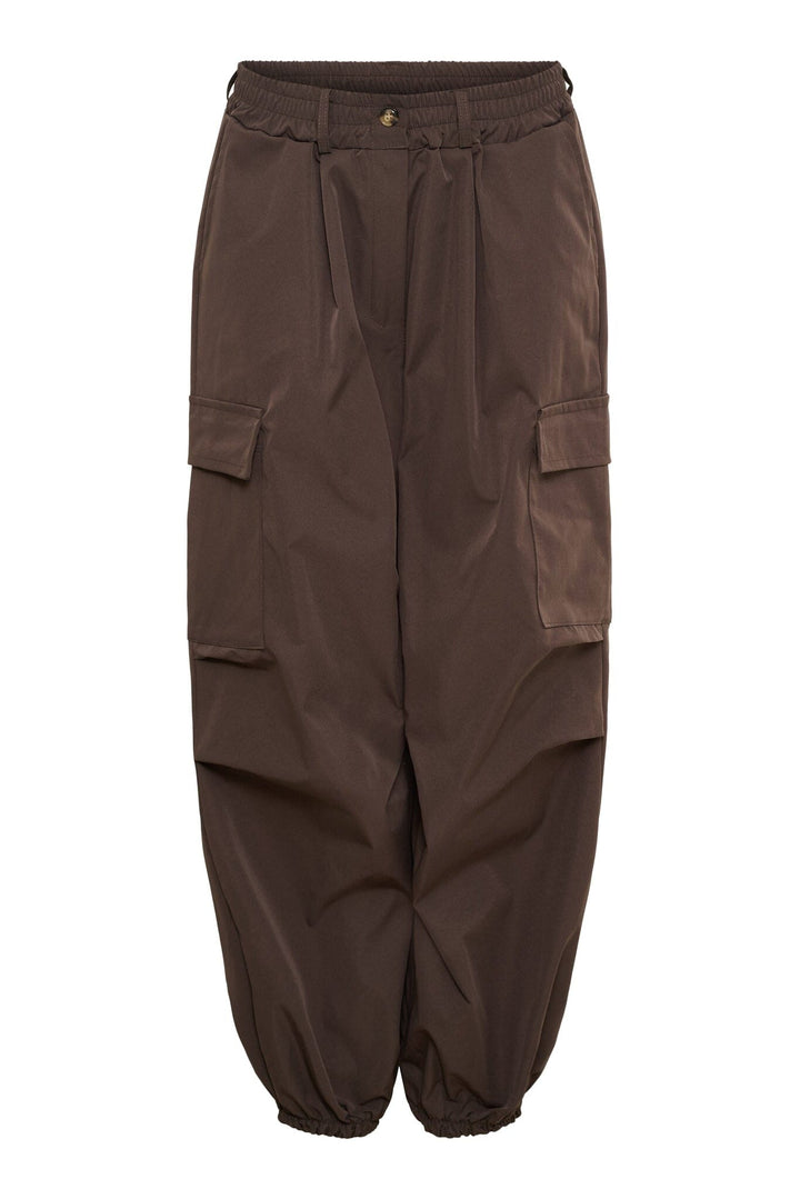 Marta Du Chateau - Mdcvanilla Pants 8562 - Dark Brown Bukser 