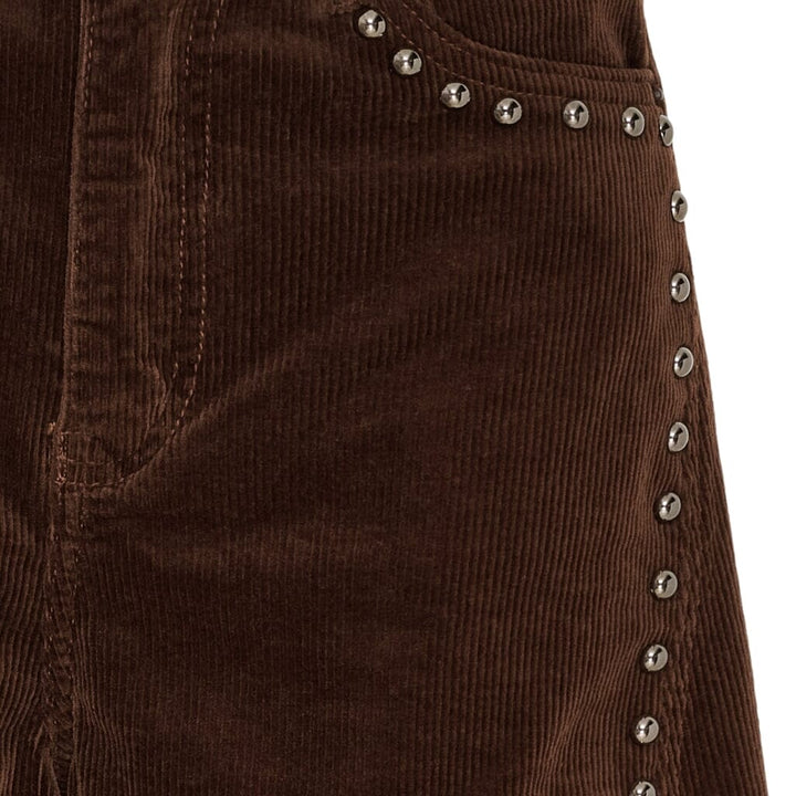Marta Du Chateau - Mdcwanda Jeans MDC233-2566 - Corduroy Choco Jeans 