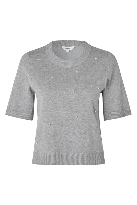 MbyM - Carla Sparkle-M 57620735 - 604 - Light Grey Melange Strikbluser 