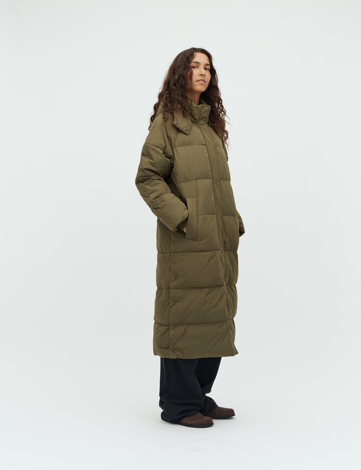 MbyM - Ela Slit 30057116 - H93 - Warm Olive Jakker 