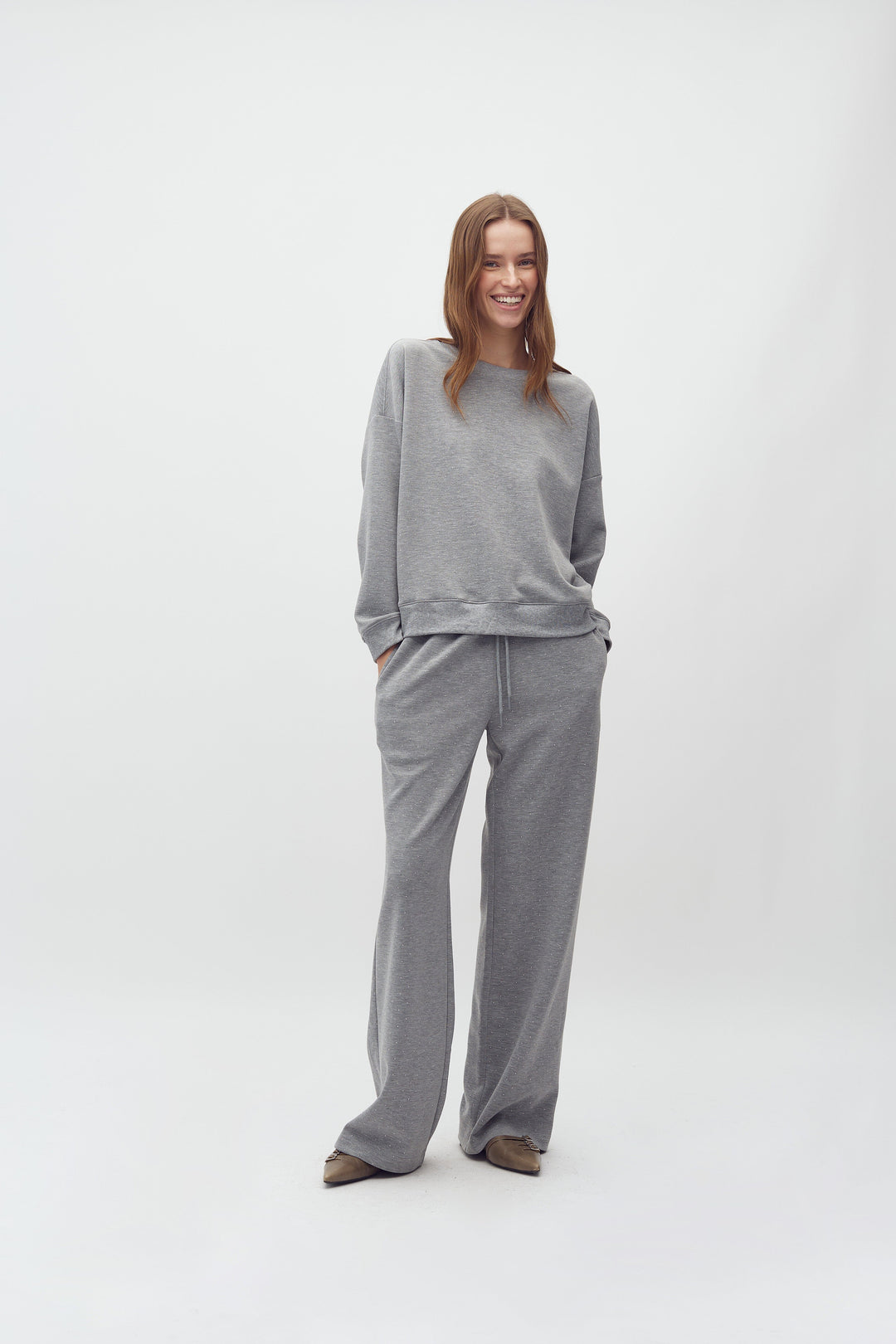 MbyM - Gilli-M 63100726 - H50 - Medium Grey Melange T-shirts 