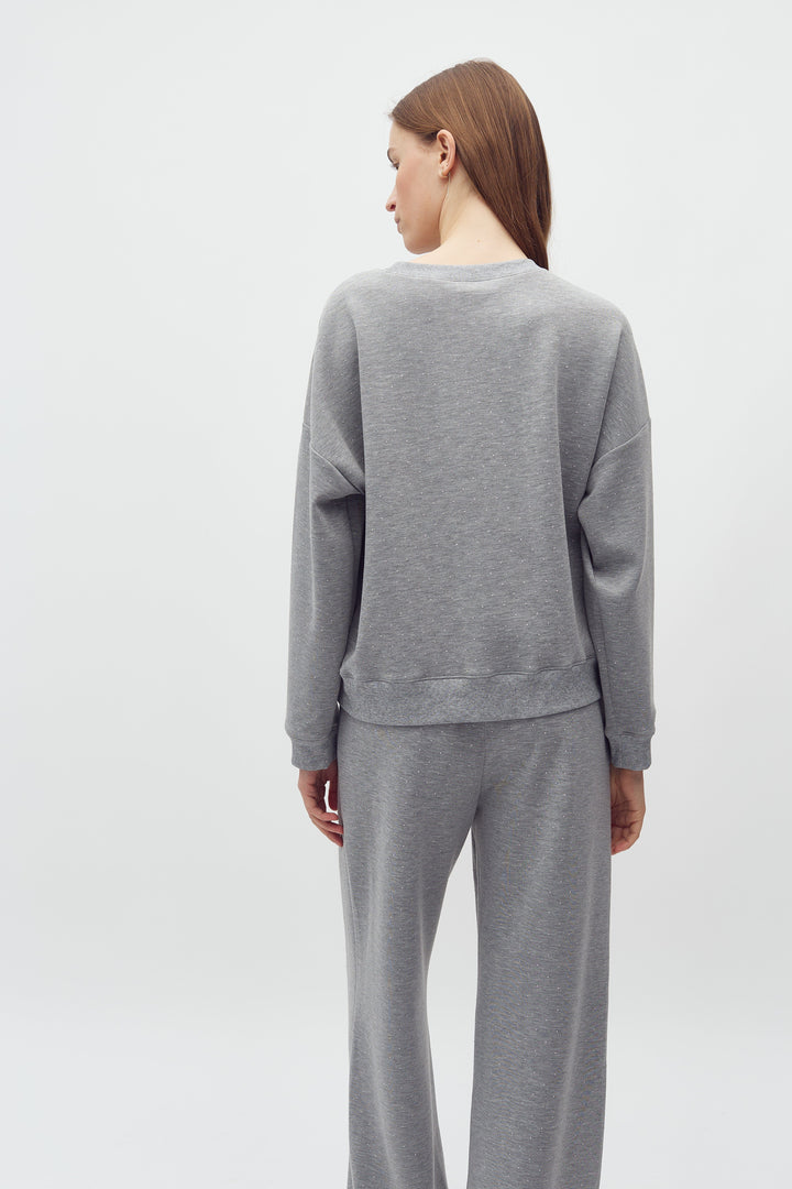 MbyM - Gilli-M 63100726 - H50 - Medium Grey Melange T-shirts 