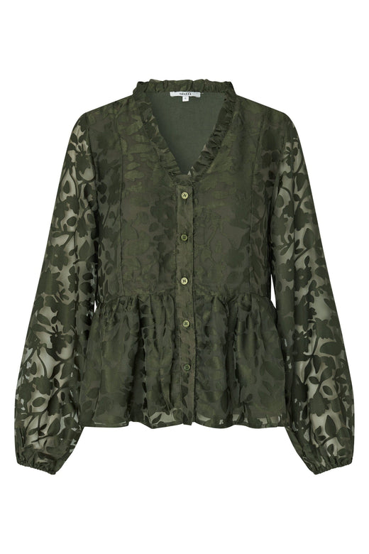 MbyM - Gorgia-M 63040692 - T68 - Beetle Green Skjorter 