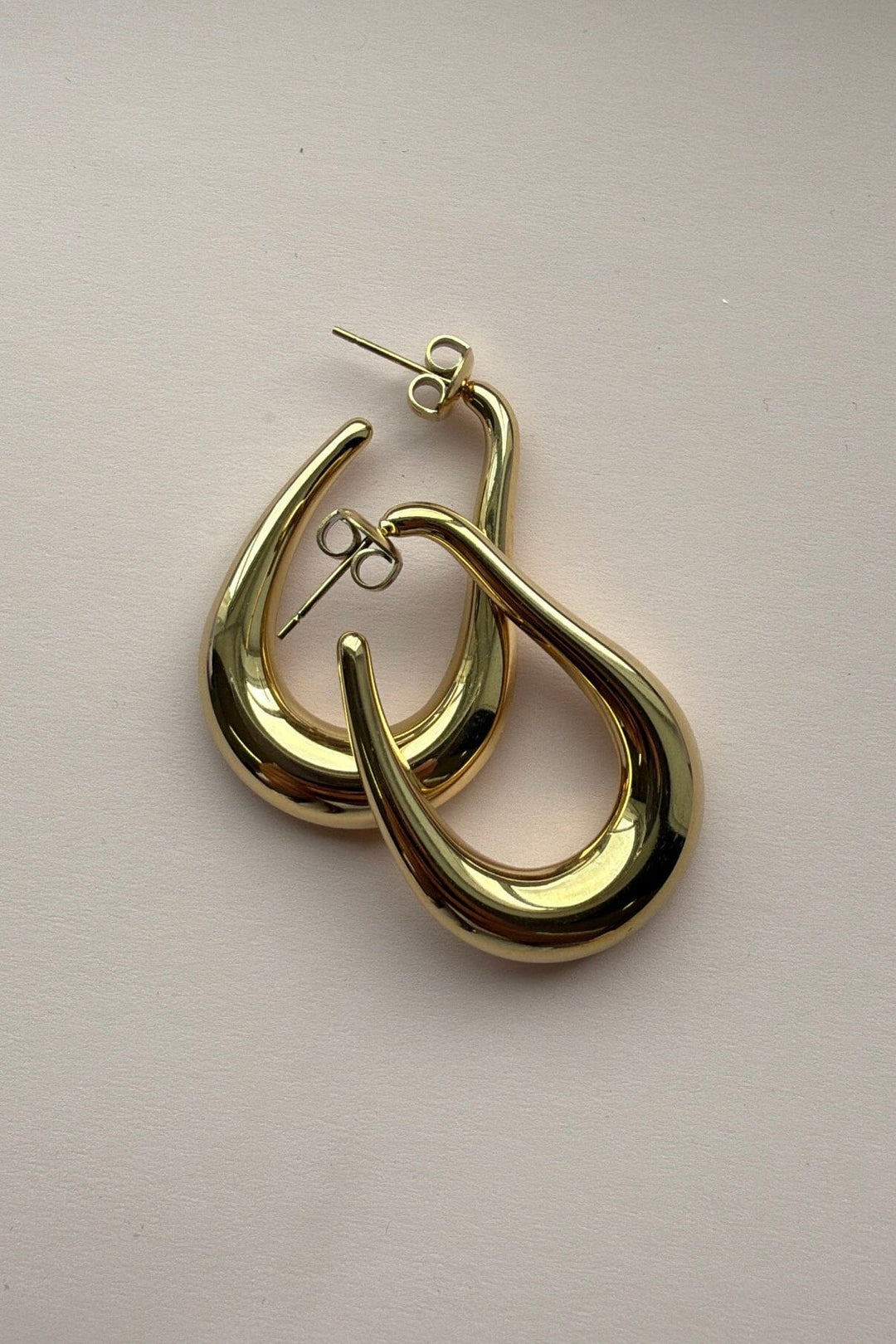 Mellow Moon - Clara Øreringe BM1333E0580 - Forgyldt Øreringe 