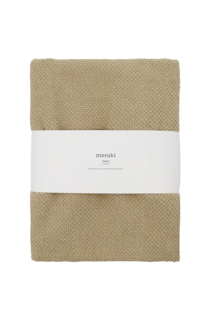 Meraki - Håndklæde, Solid, 50 x 100, Safari Håndklæder 