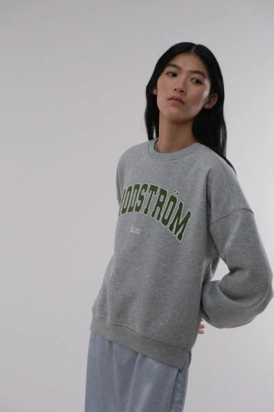 ModströM - Bakirmd Sweat 59282 - 7087 - Grey Melange Sweatshirts 