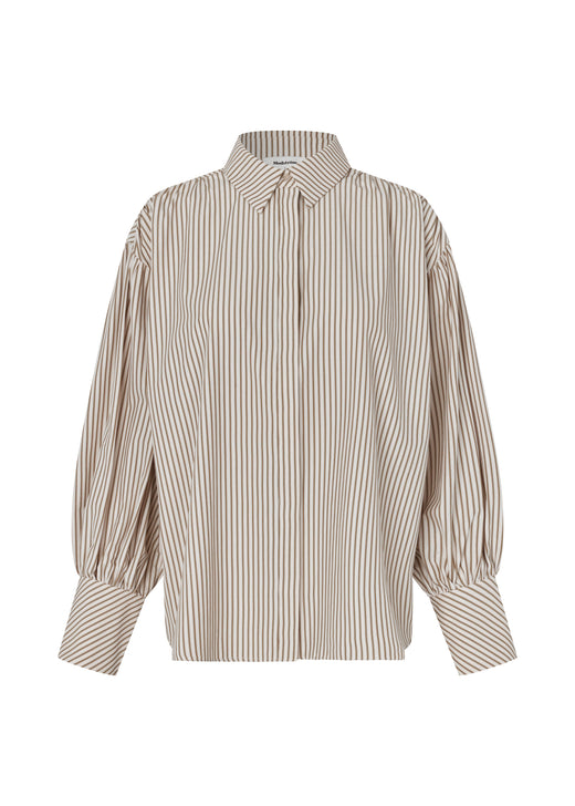 ModströM - Baldvinmd Shirt 59222 - 12059 - Peony Stripe Skjorter 