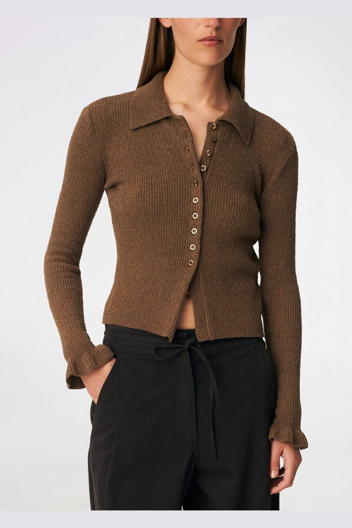 Modström - Corneliamd Cardigan 59371 - 5584 - Chocolate Chip