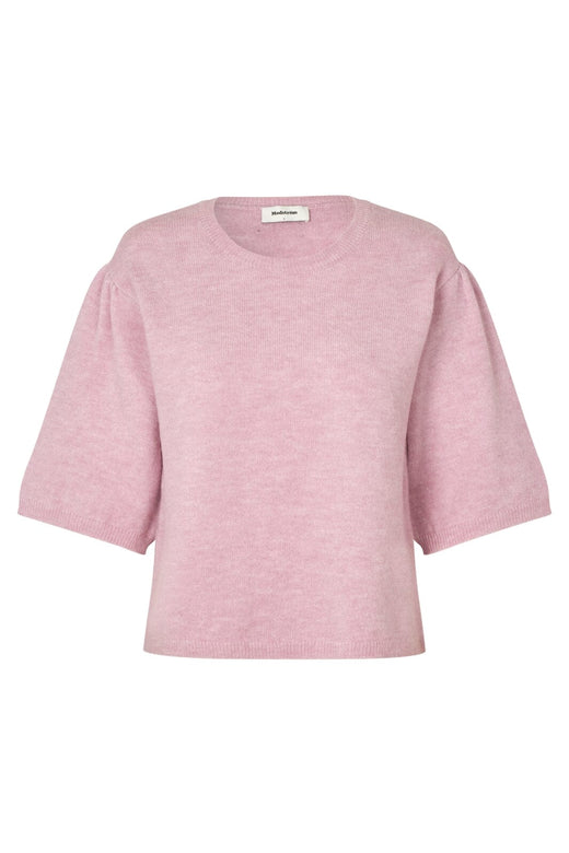 Modström - Petronellamd Ss O-Neck 58608 - 1219 - Fragrant Lilac