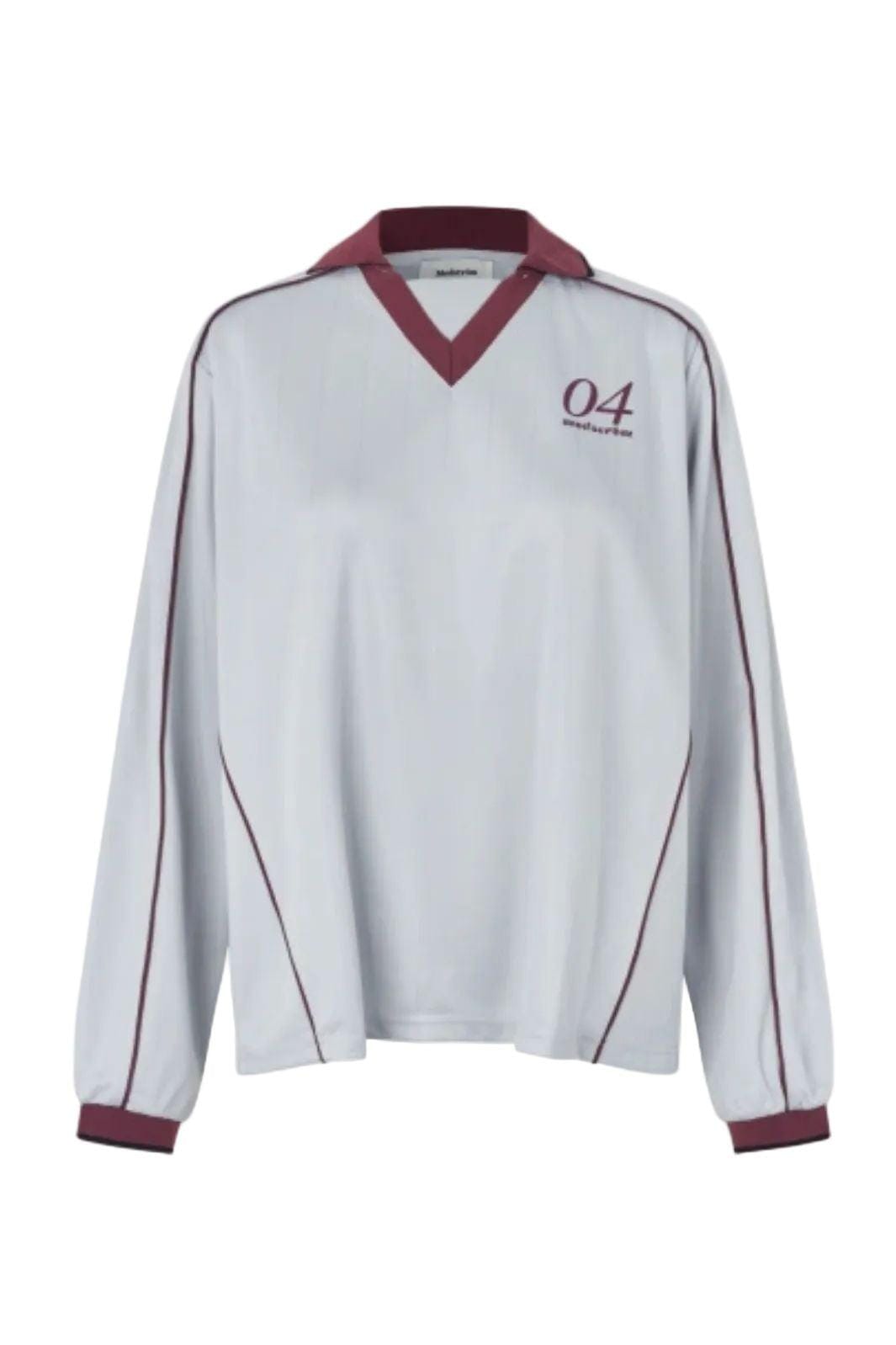 Modström - Uniquemd Ls T-Shirt 59294 - 7001 - Grey Sand T-shirts 