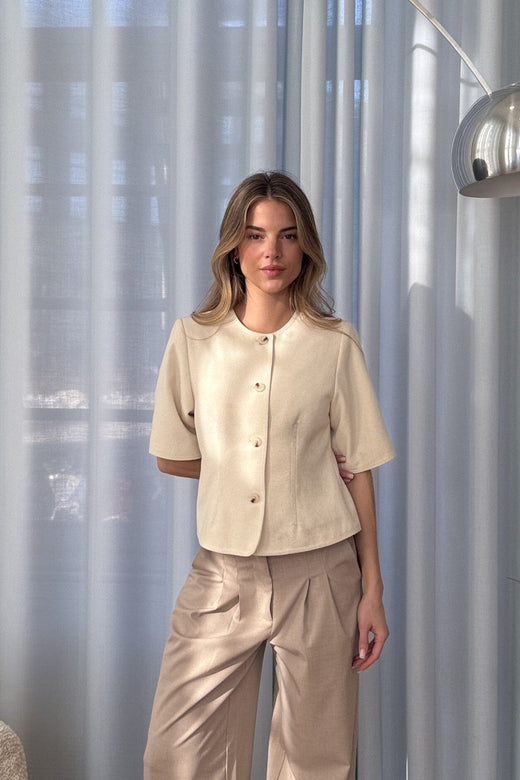 Modström - Vesmd Blazer 59053 - 598 - Vanilla Cream Blazere 