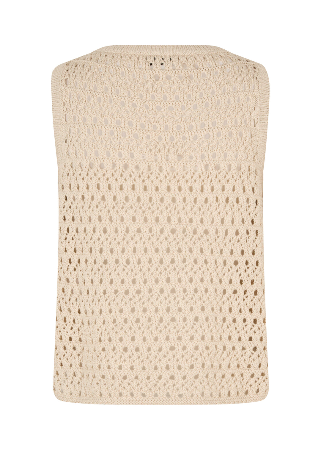 Modström - Vestermd Top 59056 - 100 - Summer Sand Strikbluser 