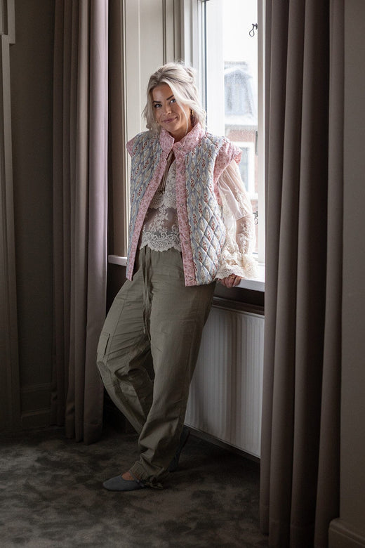 Molly & My X Melanie Due - Inga D Pants 167316 - 723 - Dusty Green Bukser 