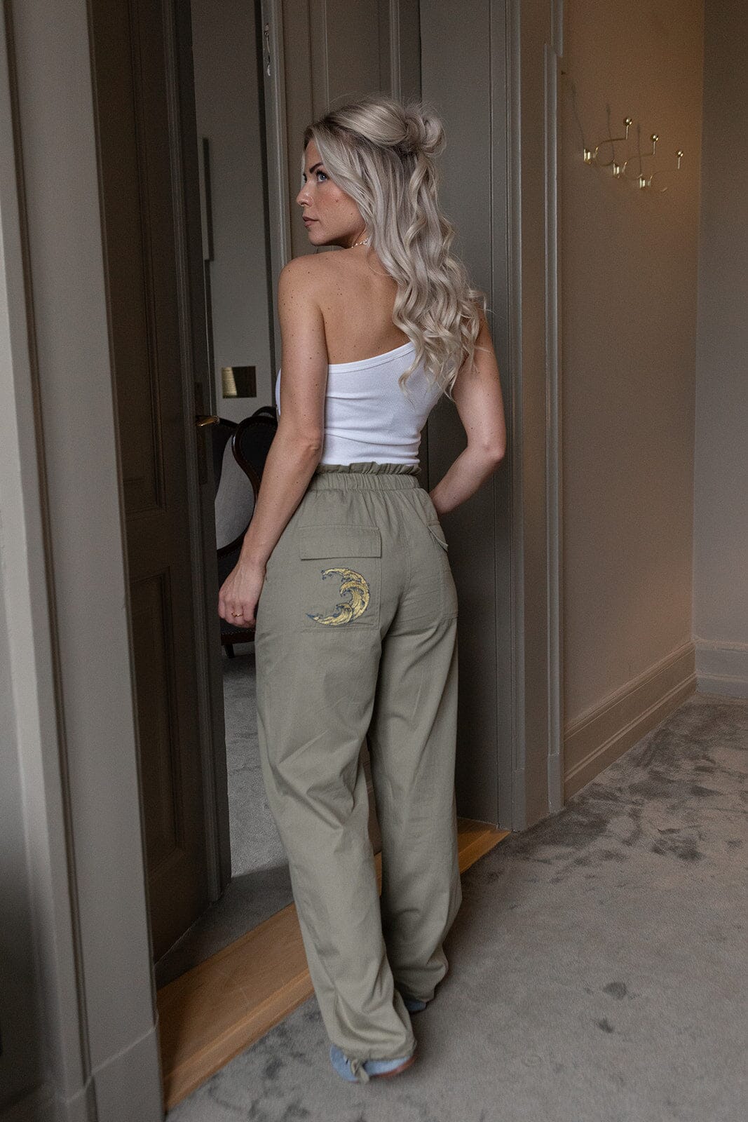 Molly & My X Melanie Due - Inga D Pants 167316 - 723 - Dusty Green Bukser 